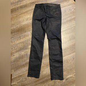 Ann Taylor Skinny Modern Fit Coated Jeans size 4 EUC